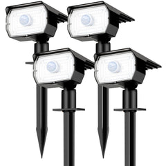 nipify front view showing spotlight head and clear benefits for curb appeal