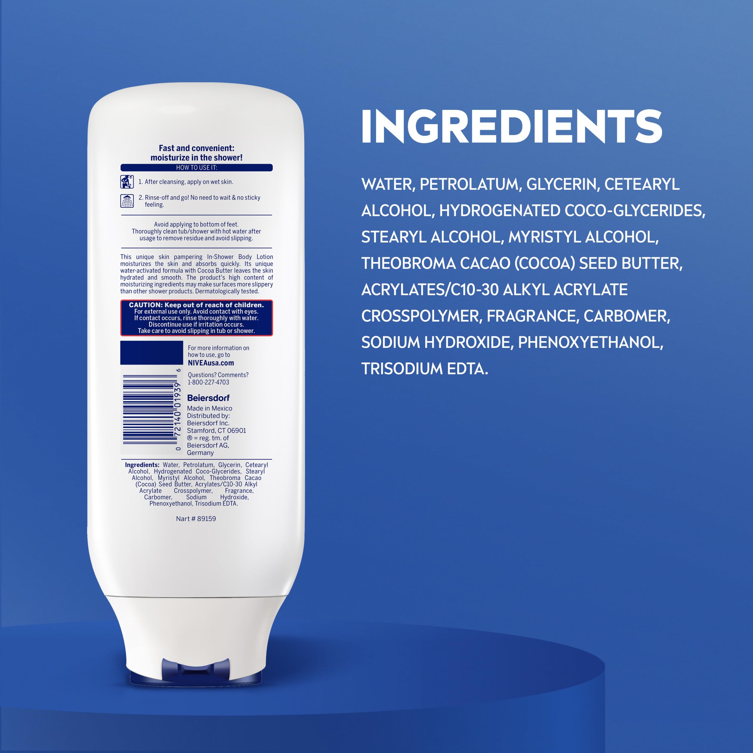 NIVEA tapa dispensador fácil de usar para aplicación cómoda