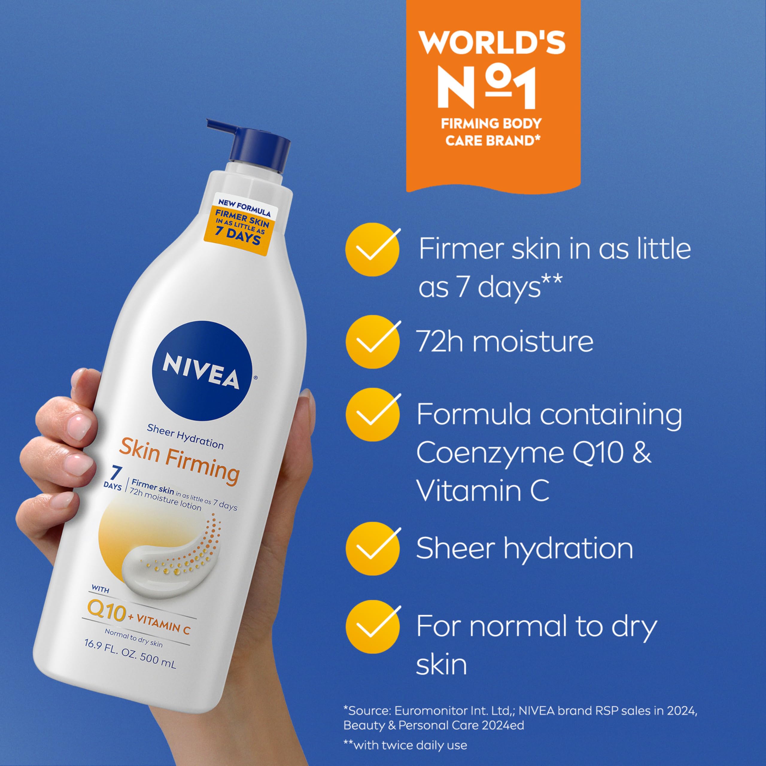 NIVEA gel cream texture close-up showing light gel and silky-smooth finish