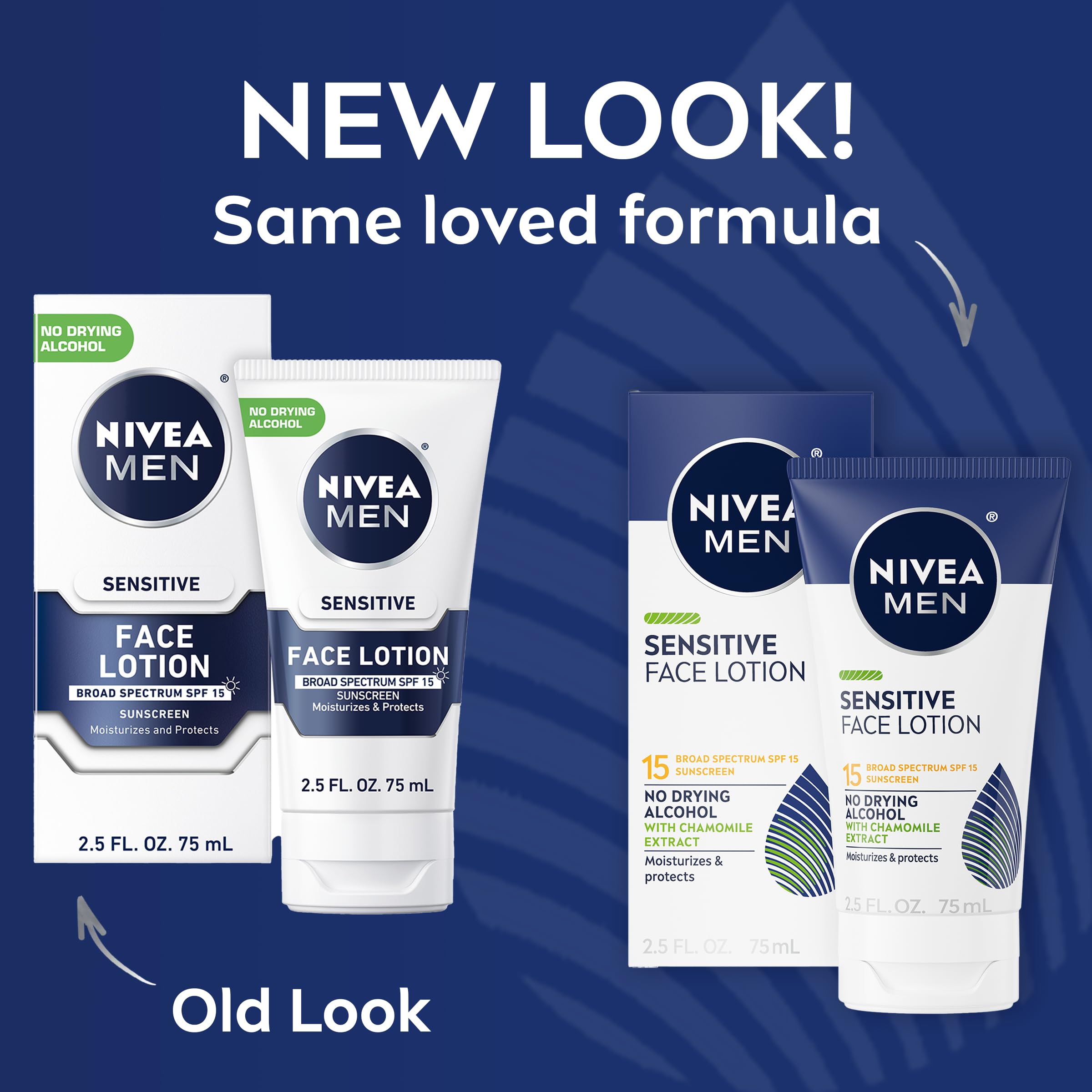 NIVEA MEN aplicado en rostro demostrando hidratación visible