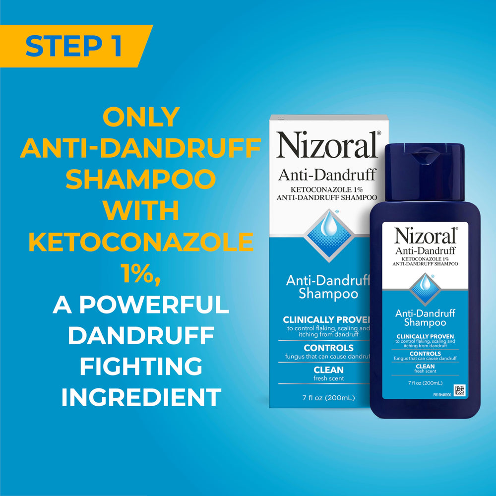 Textura cremosa del acondicionador Nizoral con aspecto hidratante y desenredante