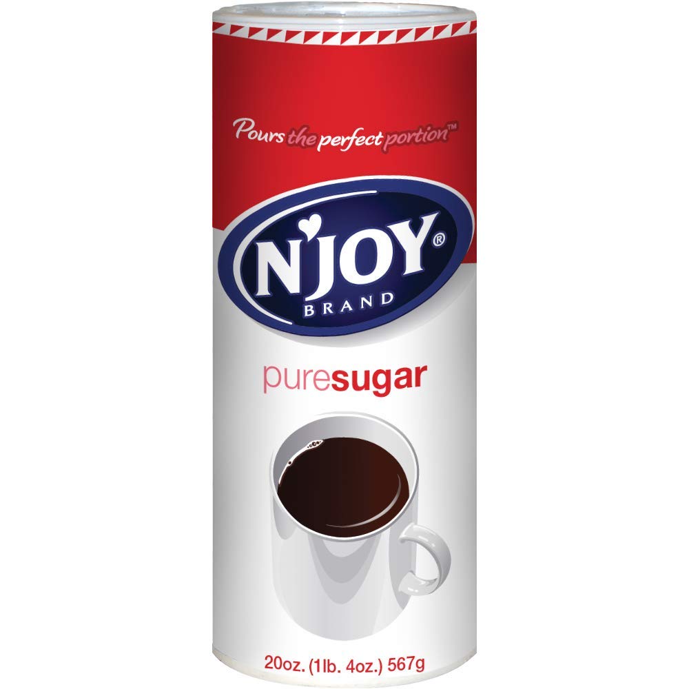 N'Joy bote en uso junto a una cafetera, dosificación precisa y rápida