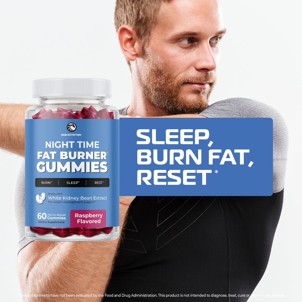 Nobi Nutrition escena de uso antes de dormir para una rutina relajante