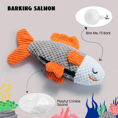 Nocciola salmón con squeaker que incentiva captura y actividad
