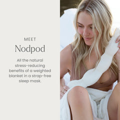 nodpod textura microfleece suave que proporciona confort y calidez