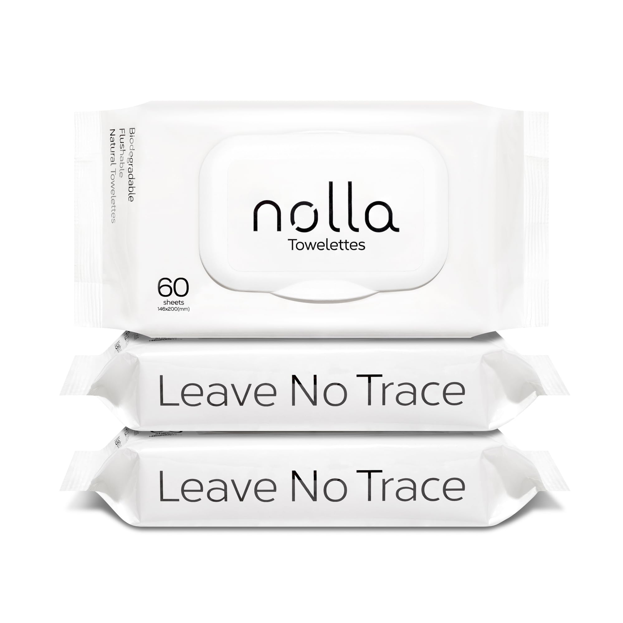 Nolla paquete frontal mostrando el diseño y cantidad, conveniente para familias