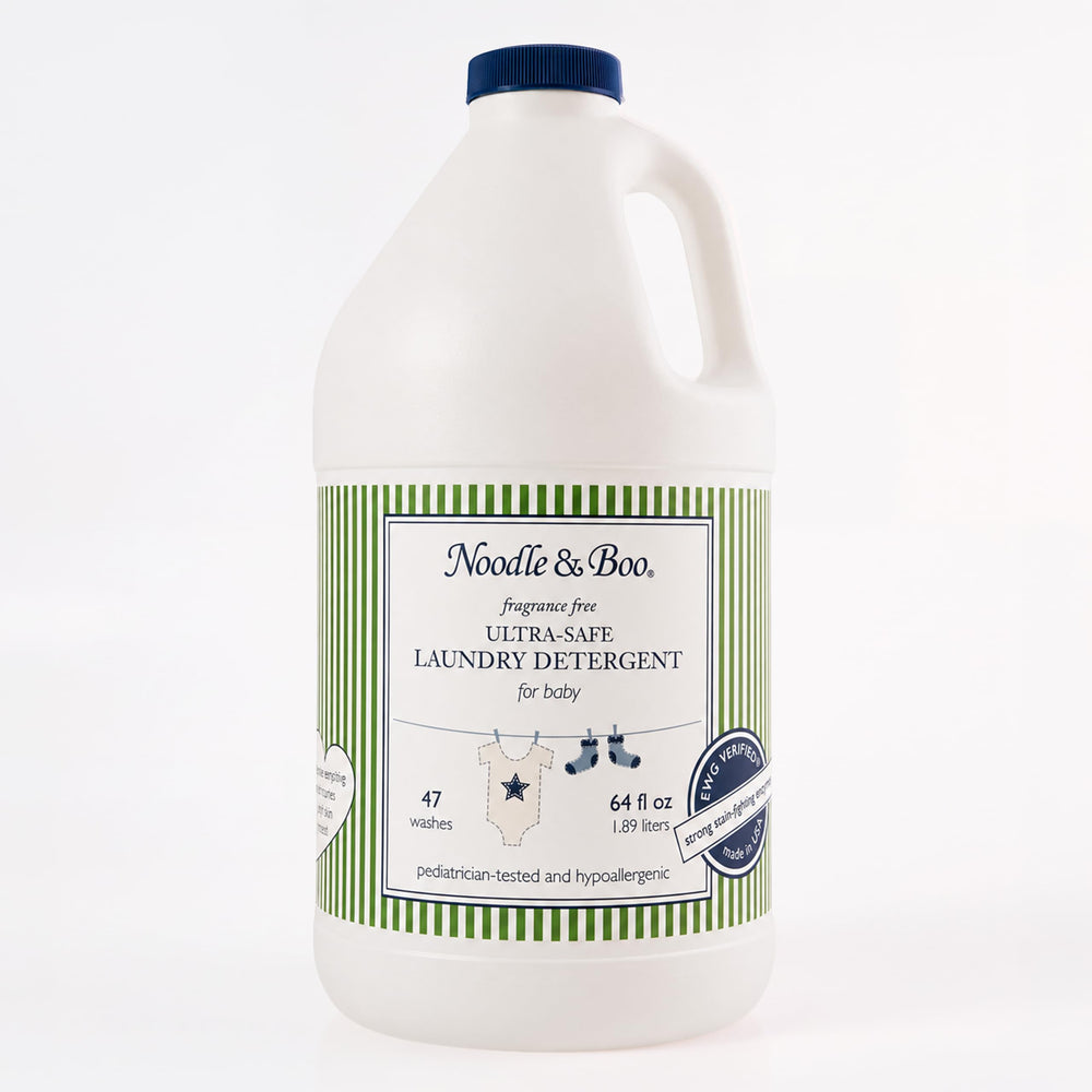 Noodle & Boo botella frontal sin fragancia, limpieza suave para bebé