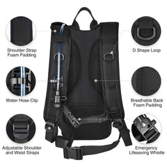 NOOLA panel MOLLE con accesorios fijados, mayor capacidad modular
