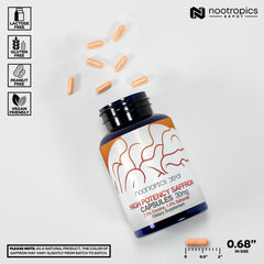 Nootropics Depot detalle del extracto, alta concentración visible y pura