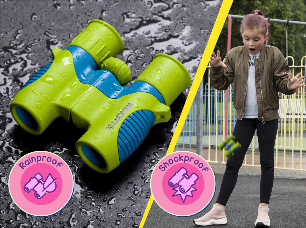Noptix con correa junto a mochila infantil listo para excursiones y viajes