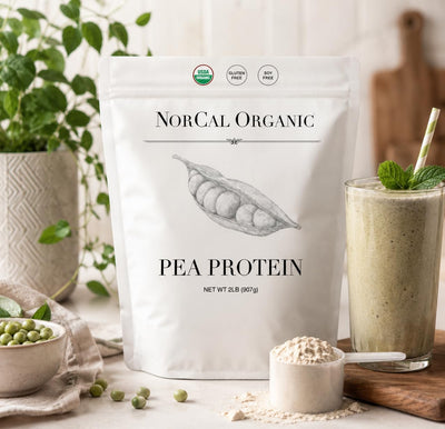 NorCal Organic producto en cocina mostrando uso cotidiano y sostenibilidad