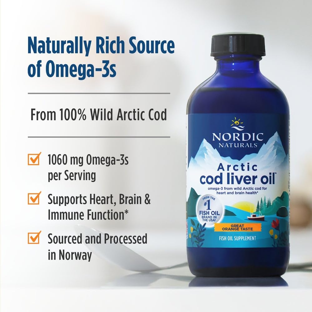 Nordic Naturals dosis en vaso listos para consumir con sabor a naranja agradable