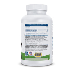 Nordic Naturals cápsulas blandas primer plano textura para fácil ingestión