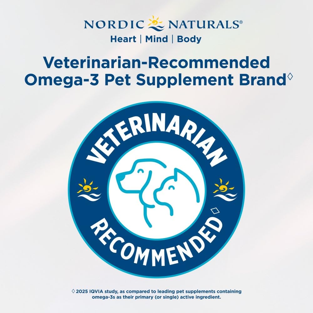 Nordic Naturals empaque con sellos de sostenibilidad y pruebas de lote