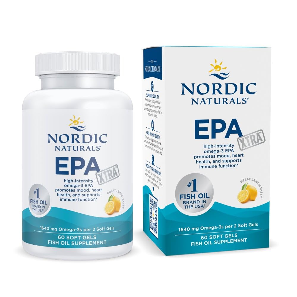 Nordic Naturals frasco frontal mostrando etiqueta y beneficios claros