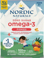 Nordic Naturals front packaging showing product name and benefits