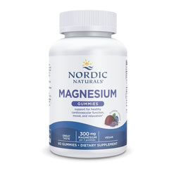 Nordic Naturals bote frontal mostrando gomitas y etiqueta clara