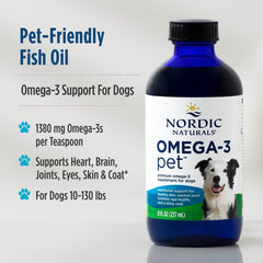 Nordic Naturals etiqueta con información de EPA y DHA y beneficios