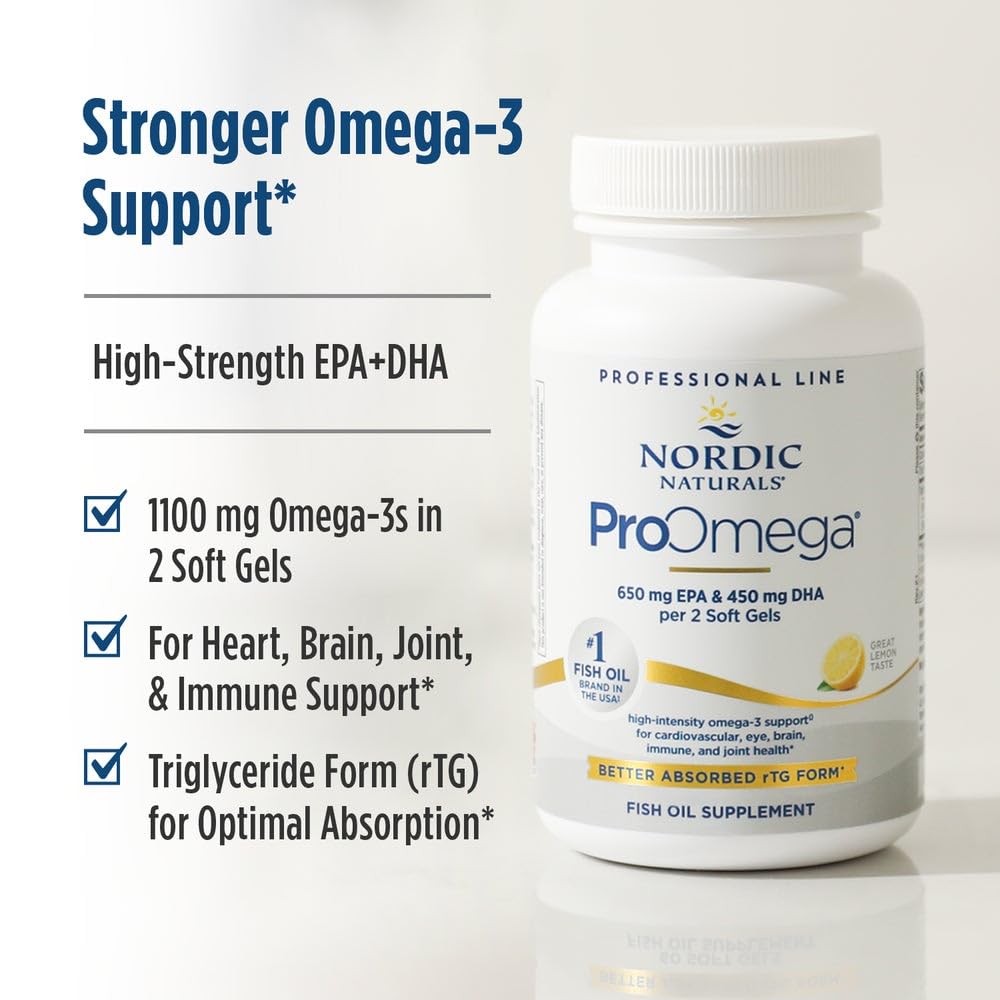 Nordic Naturals ProOmega aceite translúcido para mostrar pureza y mejor absorción