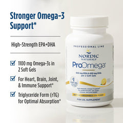 Nordic Naturals ProOmega aceite translúcido para mostrar pureza y mejor absorción