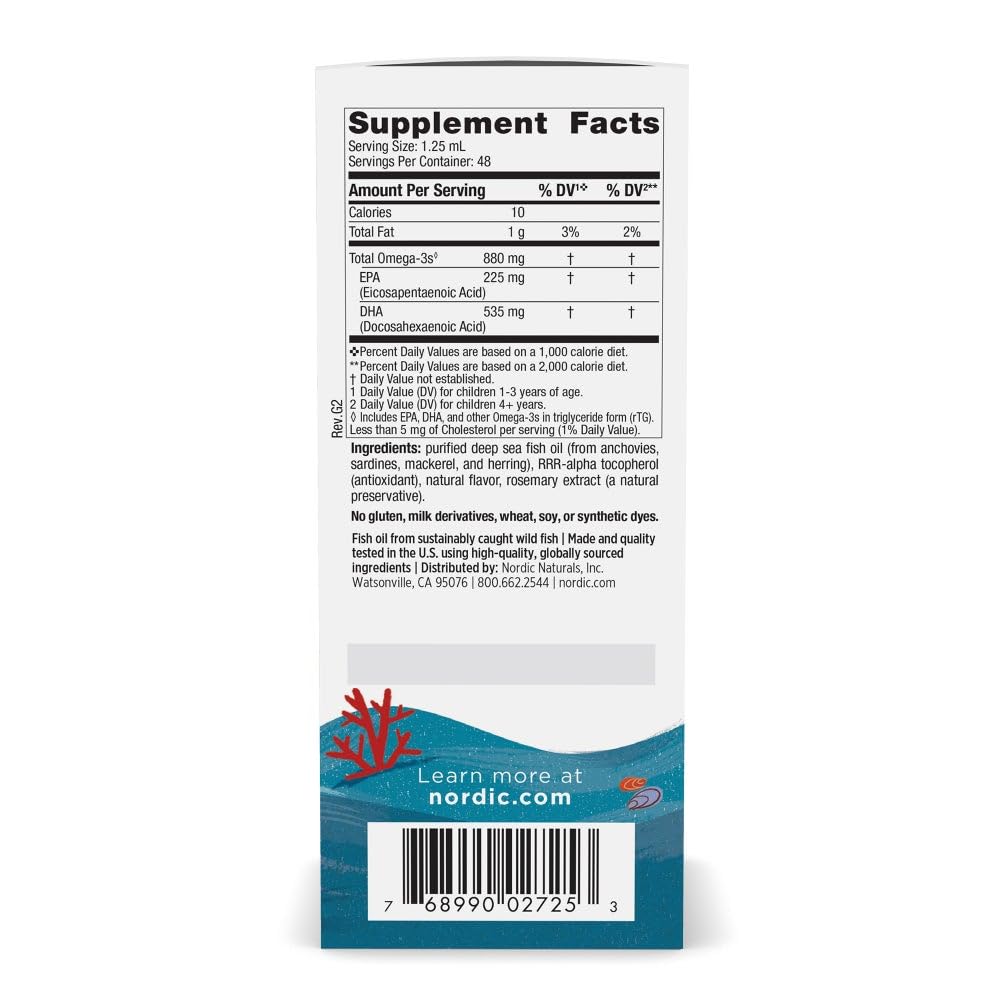 Nordic Naturals gota de aceite omega‑3 textura clara para mejor absorción