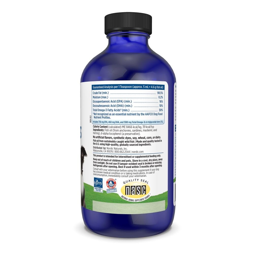 Nordic Naturals textura del aceite en gotero, muestra fácil dosificación