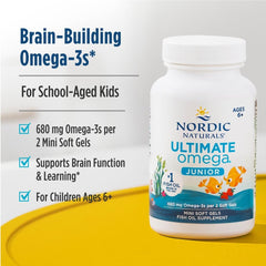 Nordic Naturals cápsula partida muestra gel y textura con liberación de sabor fresa