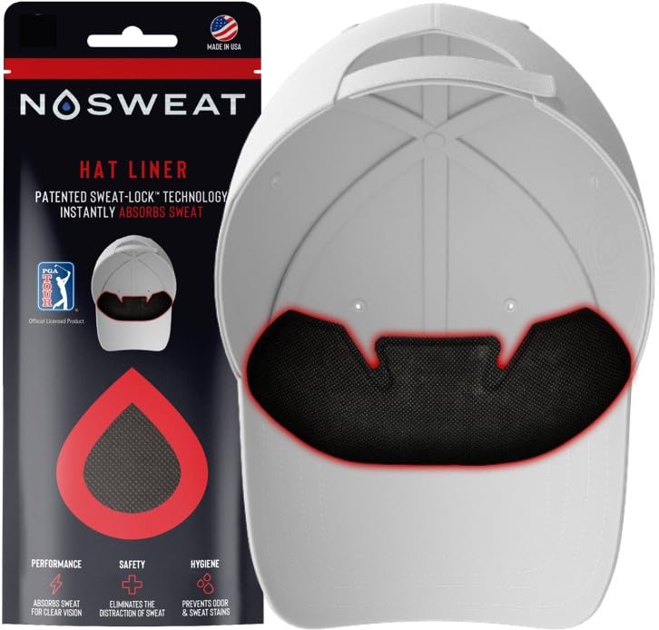 NoSweat primer plano de textura absorbente mostrando alta absorción