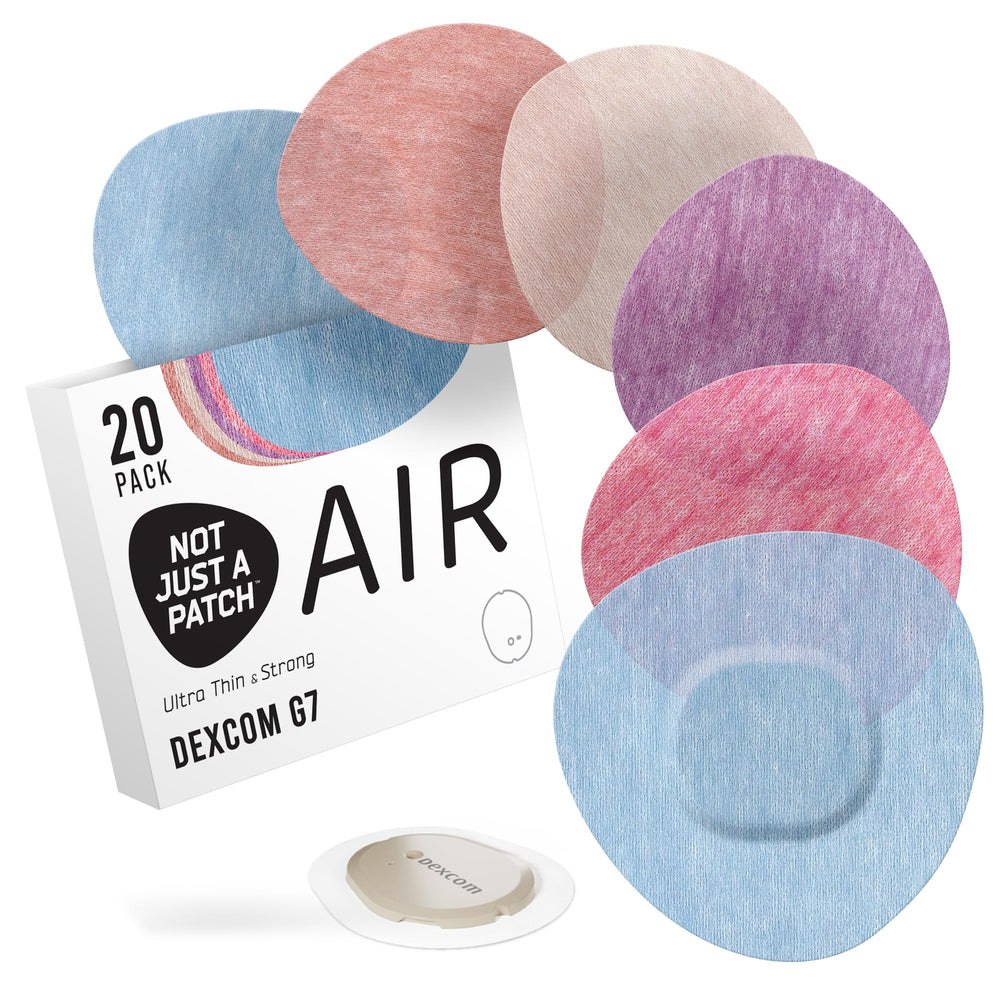Not Just A Patch front packaging showing 20-pack and benefits