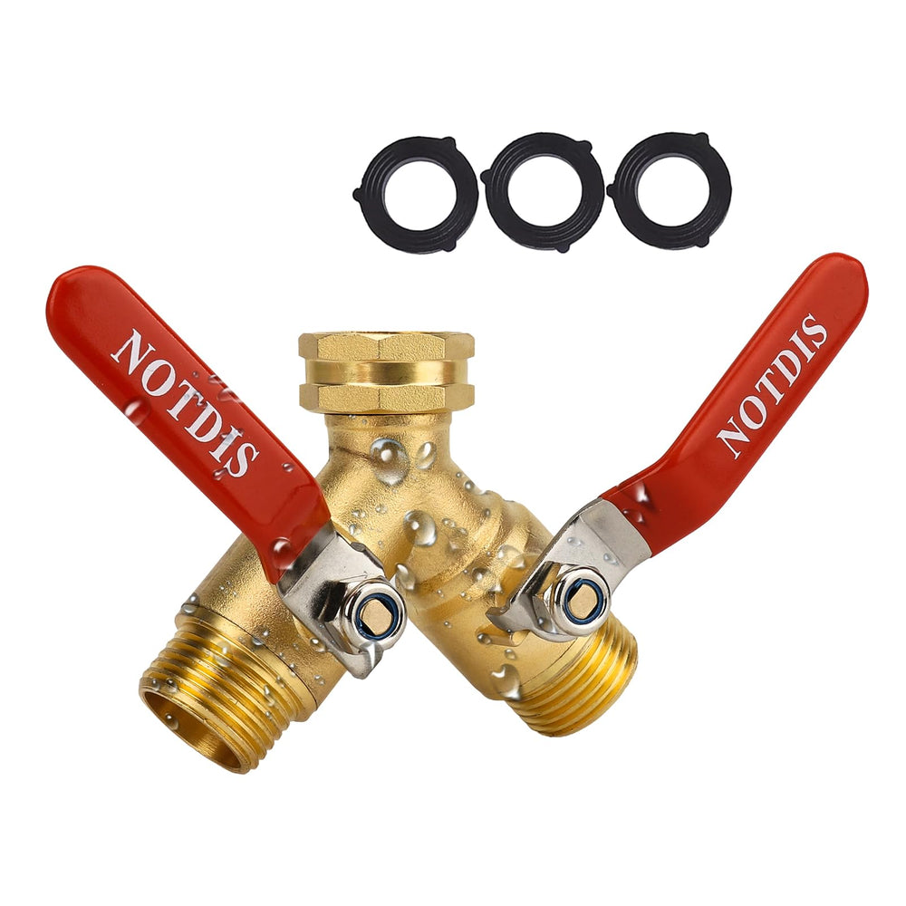 NOTDIS front view showing full-port splitter and sturdy build for reliable performance