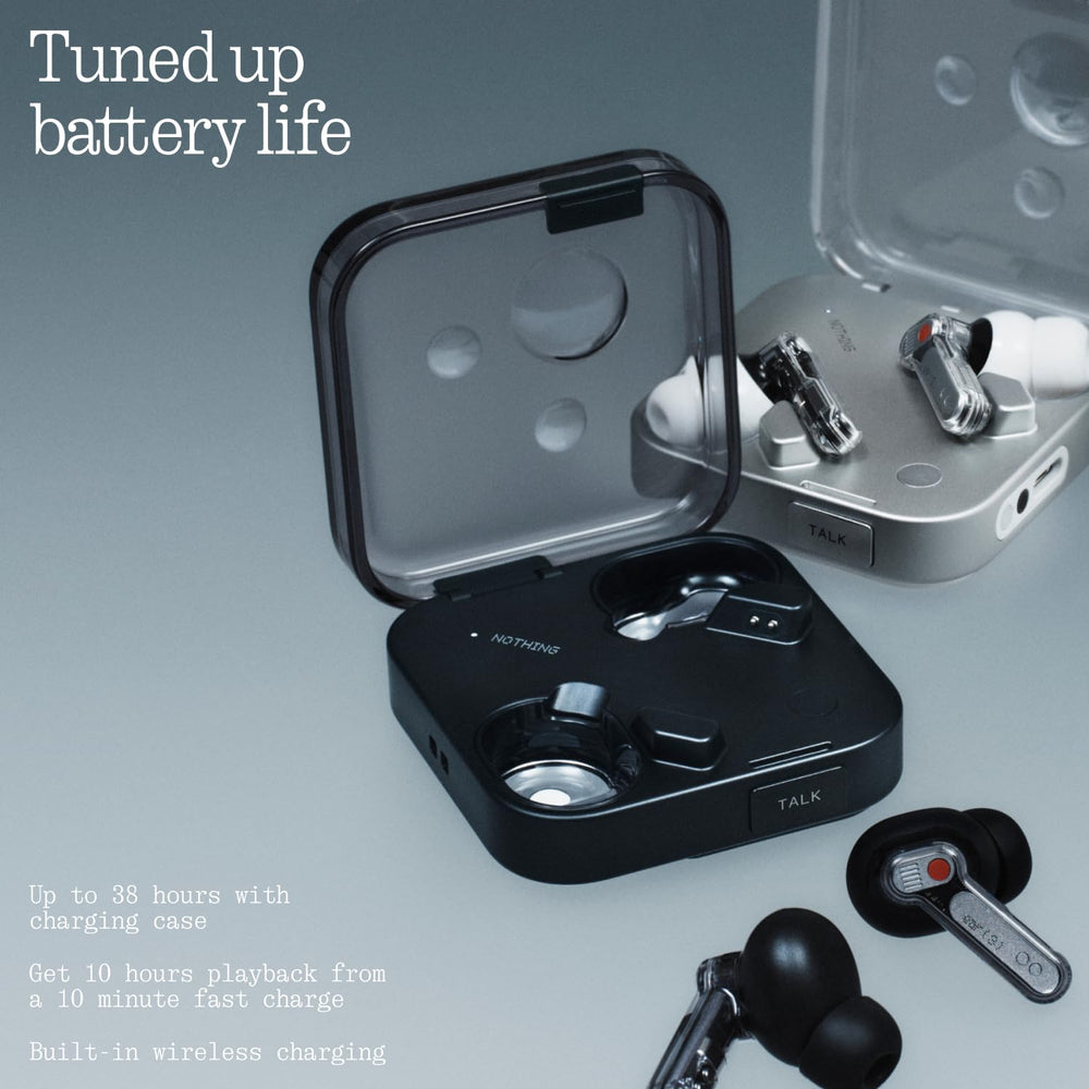 Nothing Ear (3) in-ear during workout, Nothing brand secure fit and sweat resistance for exercise