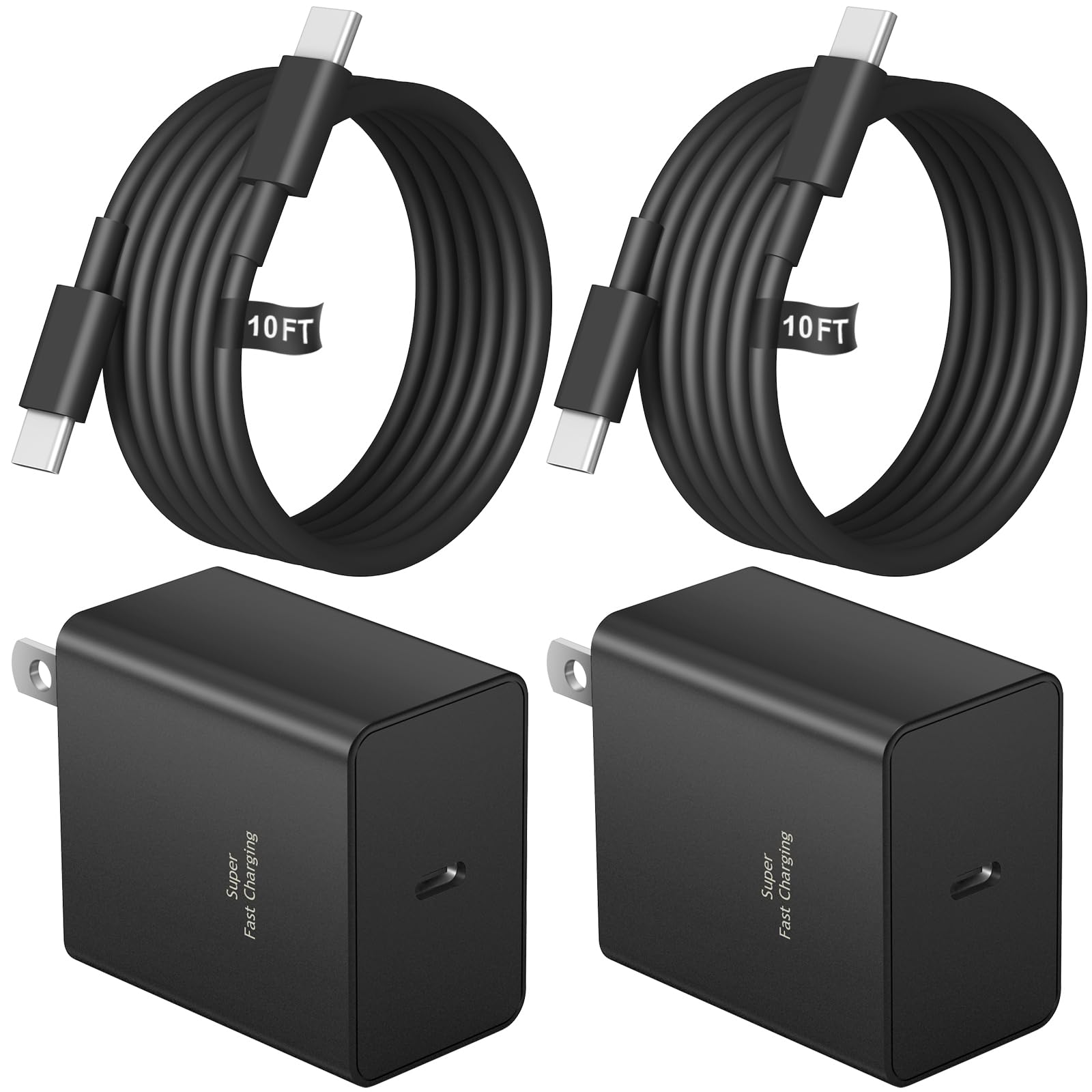 Novobit adaptador 45W frontal mostrando puerto USB‑C y carga rápida