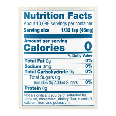 NOW Foods BetterStevia label close-up highlighting USDA Organic and Non-GMO certifications