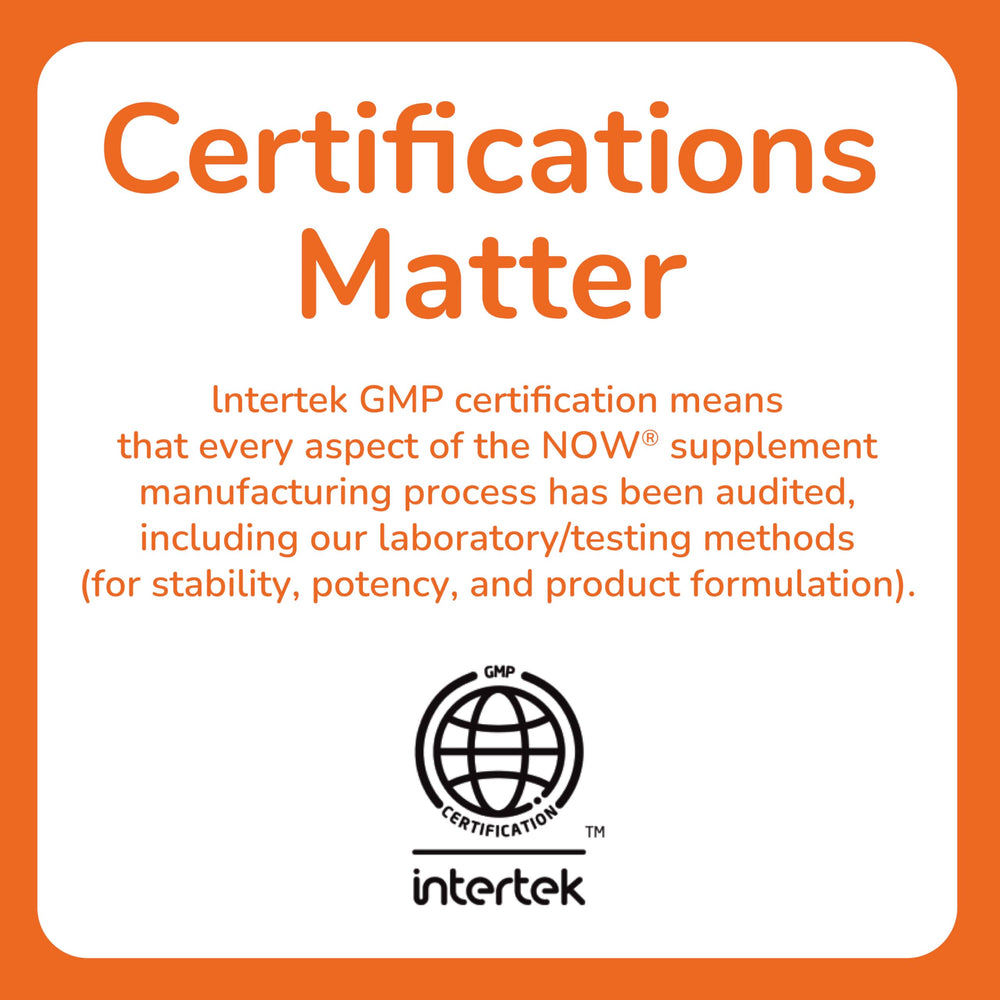 NOW Foods cápsulas sobre mesa junto a alimentos saludables