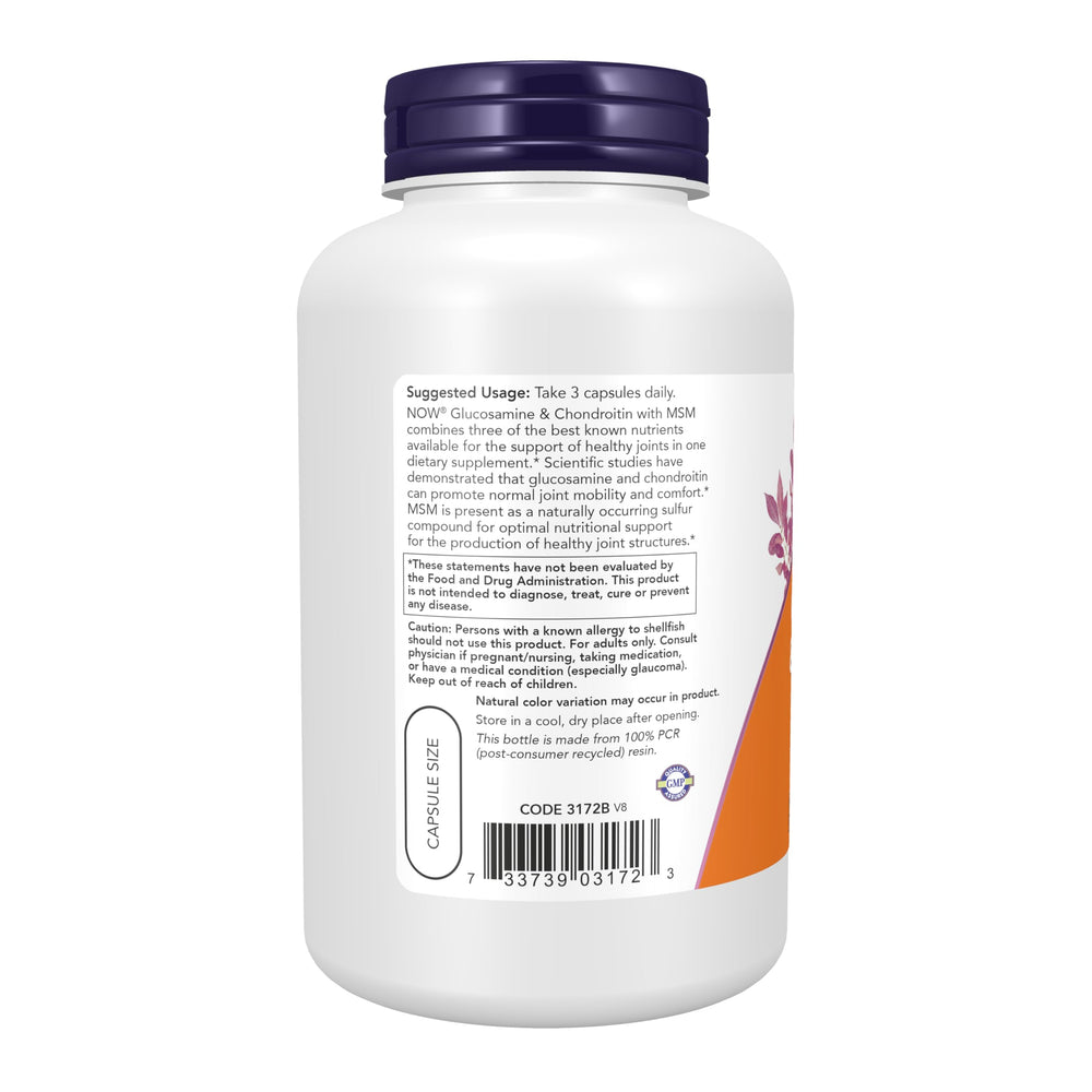 NOW Foods etiqueta con ingredientes y certificaciones para confianza del consumidor