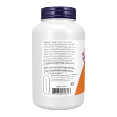 NOW Foods etiqueta con ingredientes y certificaciones para confianza del consumidor