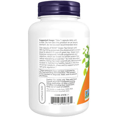 NOW Foods polvo de extracto de té verde ampliado para ver color natural