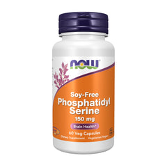 NOW Foods frasco frontal del suplemento sin soja mostrando envase claro y confianza