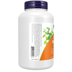 NOW Foods etiqueta nutricional del producto mostrando ingredientes clave