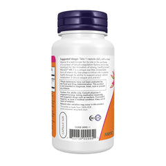 NOW Foods etiqueta nutricional detallada con información de 300 mcg