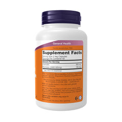 NOW Foods cápsulas veganas en primer plano para fácil ingestión y pureza