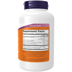 NOW Foods cápsulas vegetales abiertas sobre superficie, fácil de tomar y aptas para veganos