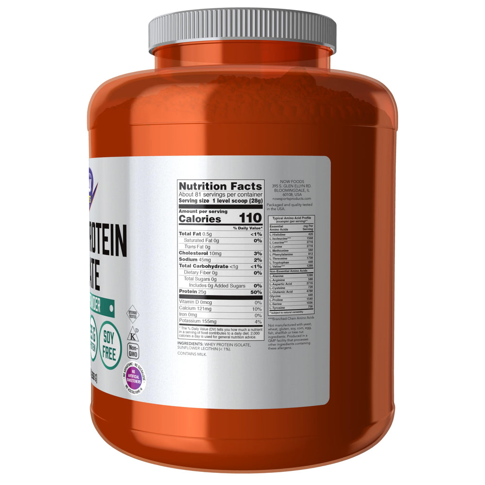 NOW Foods powder close-up texture showing fine mixable powder benefit