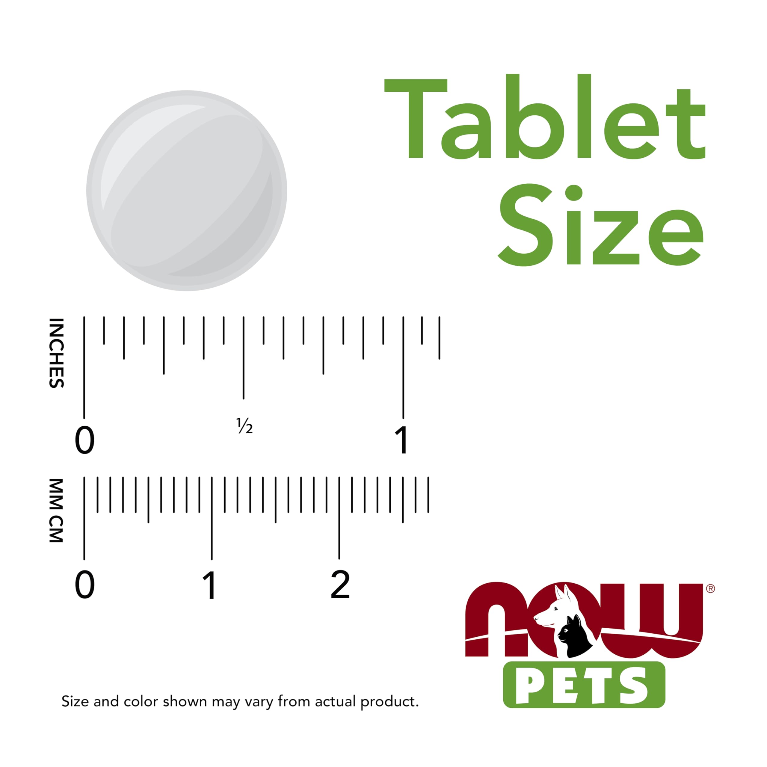 NOW Pets perro recibiendo tableta masticable, administración fácil