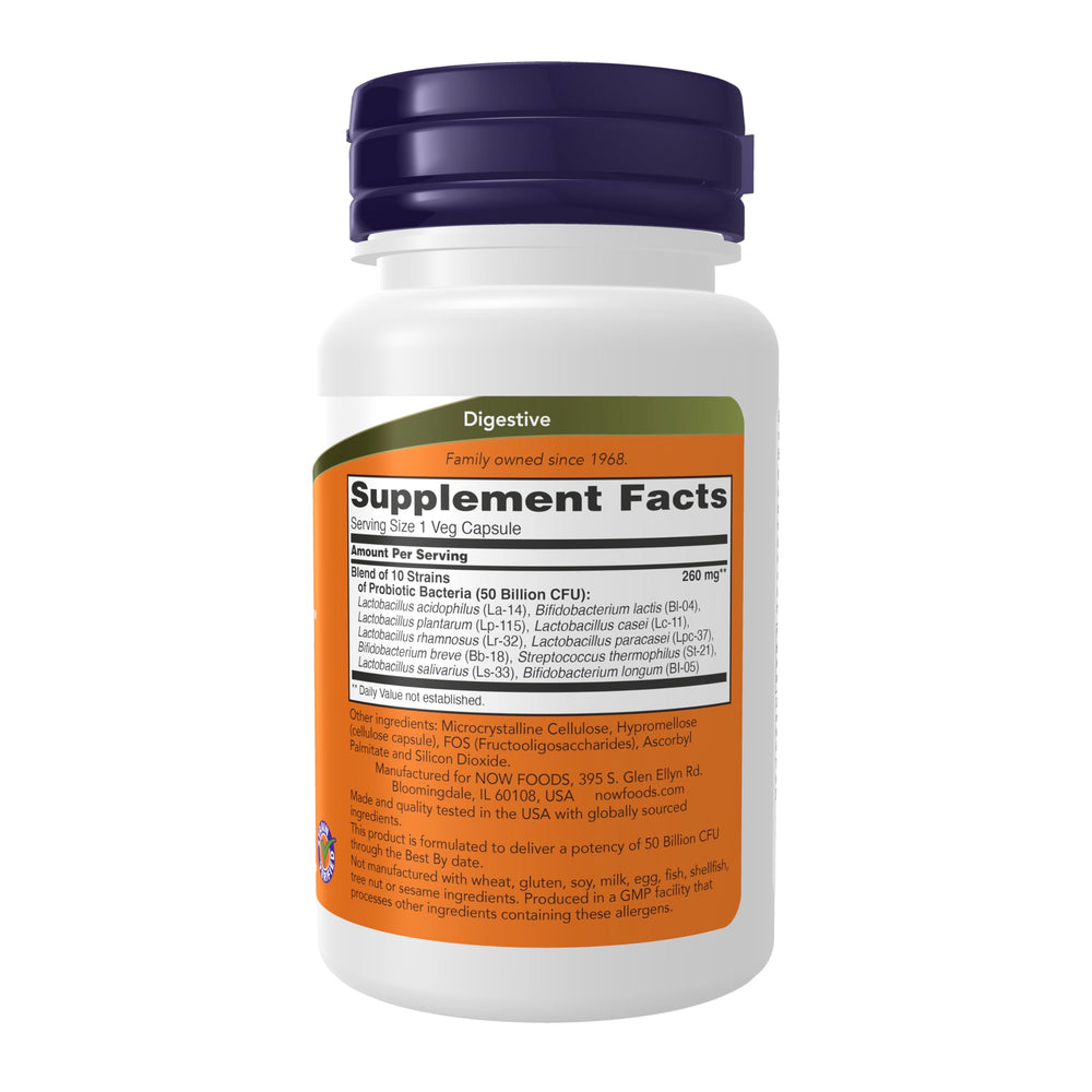 NOW Foods cápsula vegana abierta detalle de la formulación y facilidad