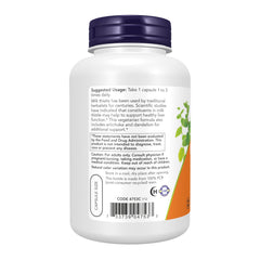 NOW Foods cápsulas vegetales en primer plano, textura uniforme y fácil ingestión