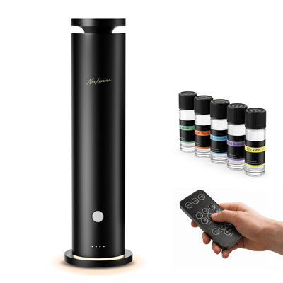 NoxLumina front view showing sleek diffuser and modern finish for elegant scenting
