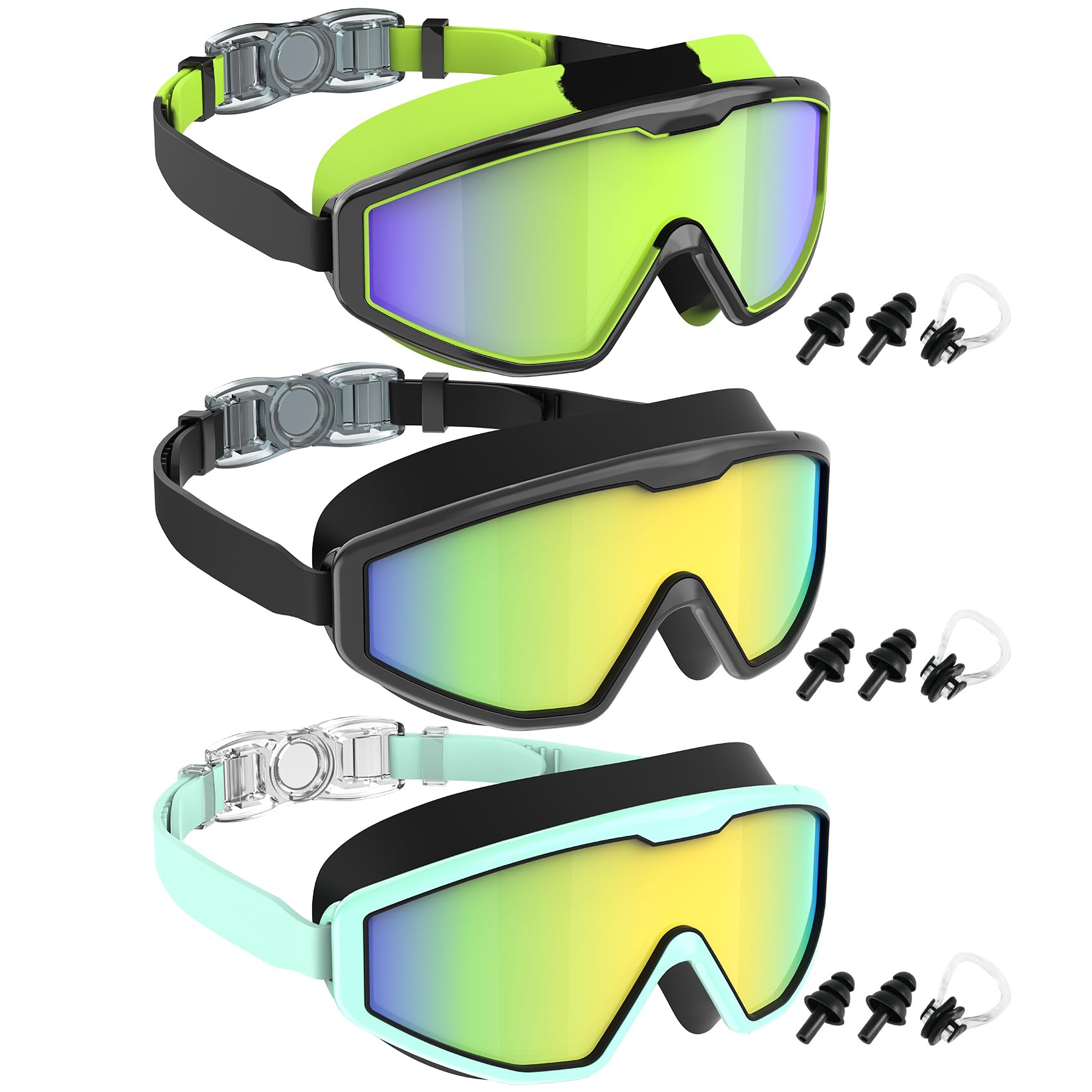 NSSIW gafas frontal del paquete mostrando diseño y comodidad