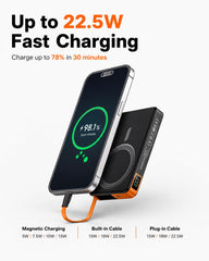 ntaanoo cable usb-c integrado listo para cargar sin cables adicionales
