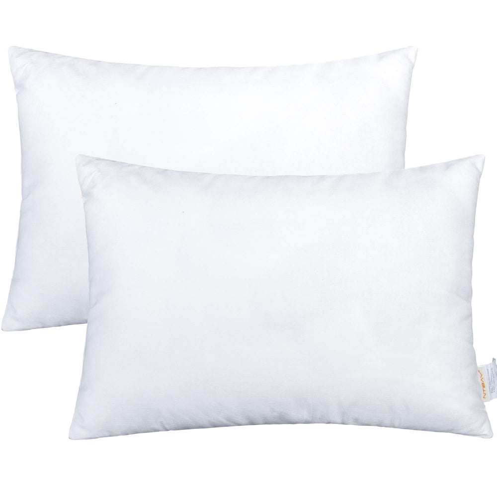 NTBAY imagen frontal del pack de dos almohadas ideal para siestas